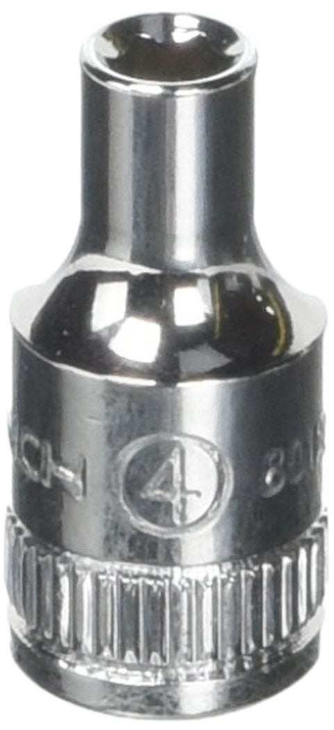 Gearwrench Standard Metric Socket  1/4in Drive 6 Point 4mm