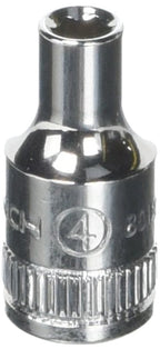 Gearwrench Standard Metric Socket  1/4in Drive 6 Point 4mm