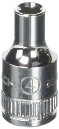 Gearwrench Standard Metric Socket  1/4in Drive 6 Point 4mm
