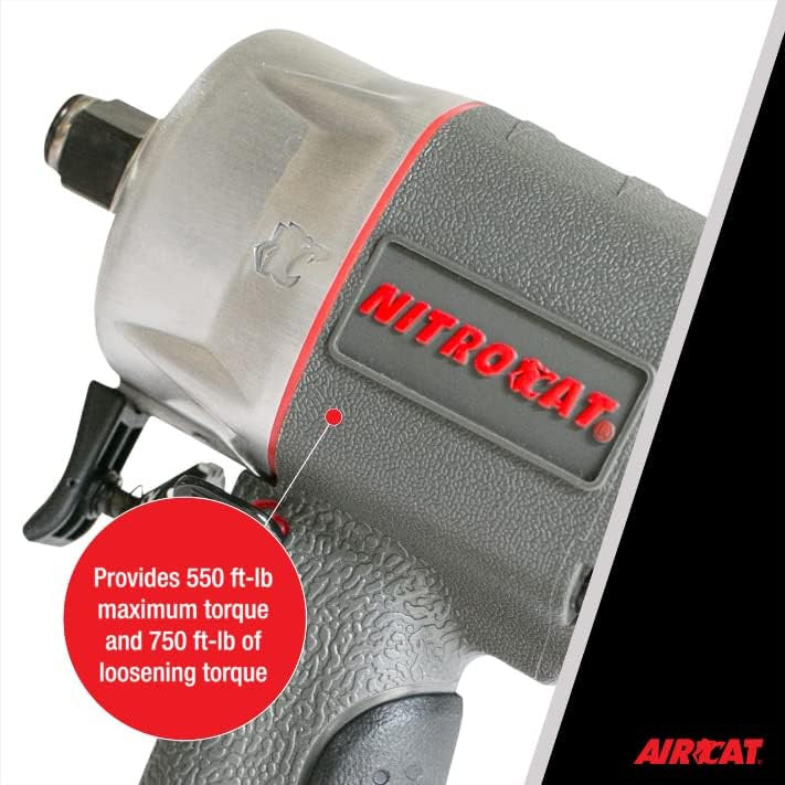 AirCat Nitrocat Impact Wrench Composite Compact 3/8 Drive