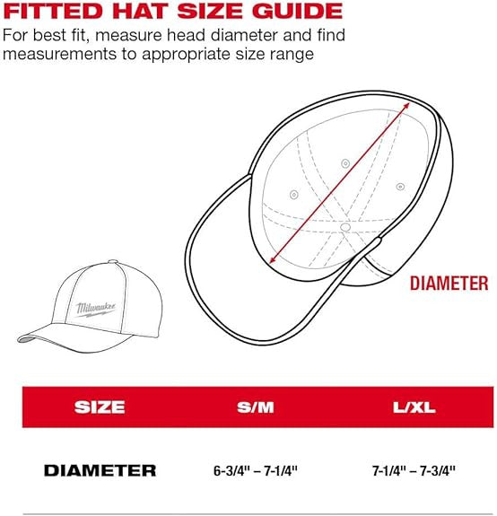 Milwaukee Flexfit Cap Black