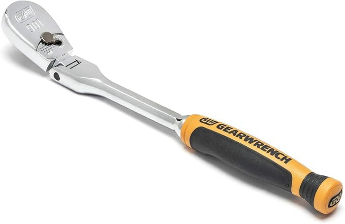 Gearwrench 1/4Dr 90T Cushion Grip  Flex Head Ratchet
