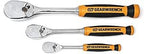 Gearwrench 3Pc 90T Cushion Grip Ratchet Set 1/4, 1/2, 3/8