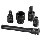 JBM Tools 19pc 1/2 Dr Impact 6pt Socket & Adaptor Set
