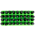 JBM Tools 36pc Number and Letter Stamps 5mm 3/16