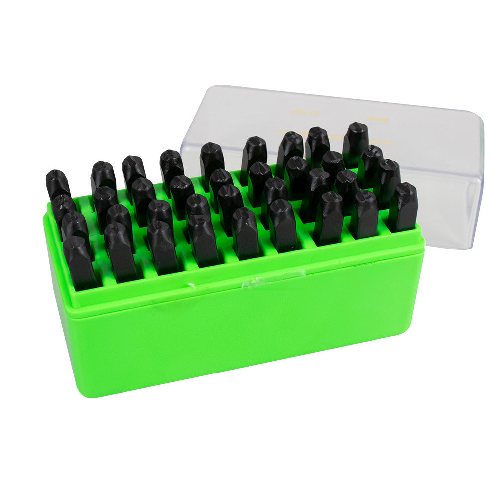JBM Tools 36pc Number and Letter Stamps 5mm 3/16