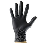 JBM Tools Black Nitrile Disposable Gloves 3.5mil 100pc XL