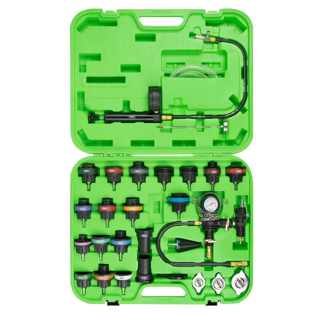 JBM Tools Cooling System Pressure Leakage Tester Kit 24pc