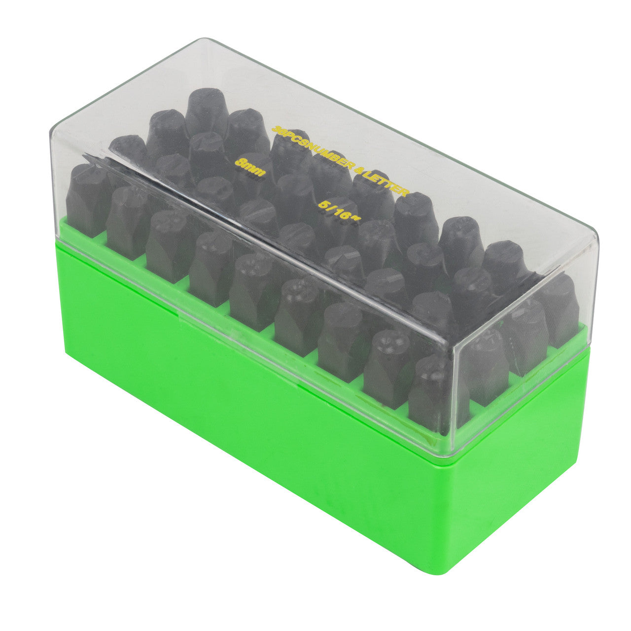 JBM Tools 36pc Number and Letter Stamps 8mm
