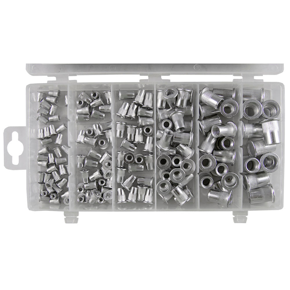 JBM Tools Aluminium Nut Rivet Case 150pc