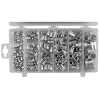 JBM Tools Aluminium Nut Rivet Case 150pc