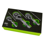 JBM Tools 3pc Stubby Ratchet Set