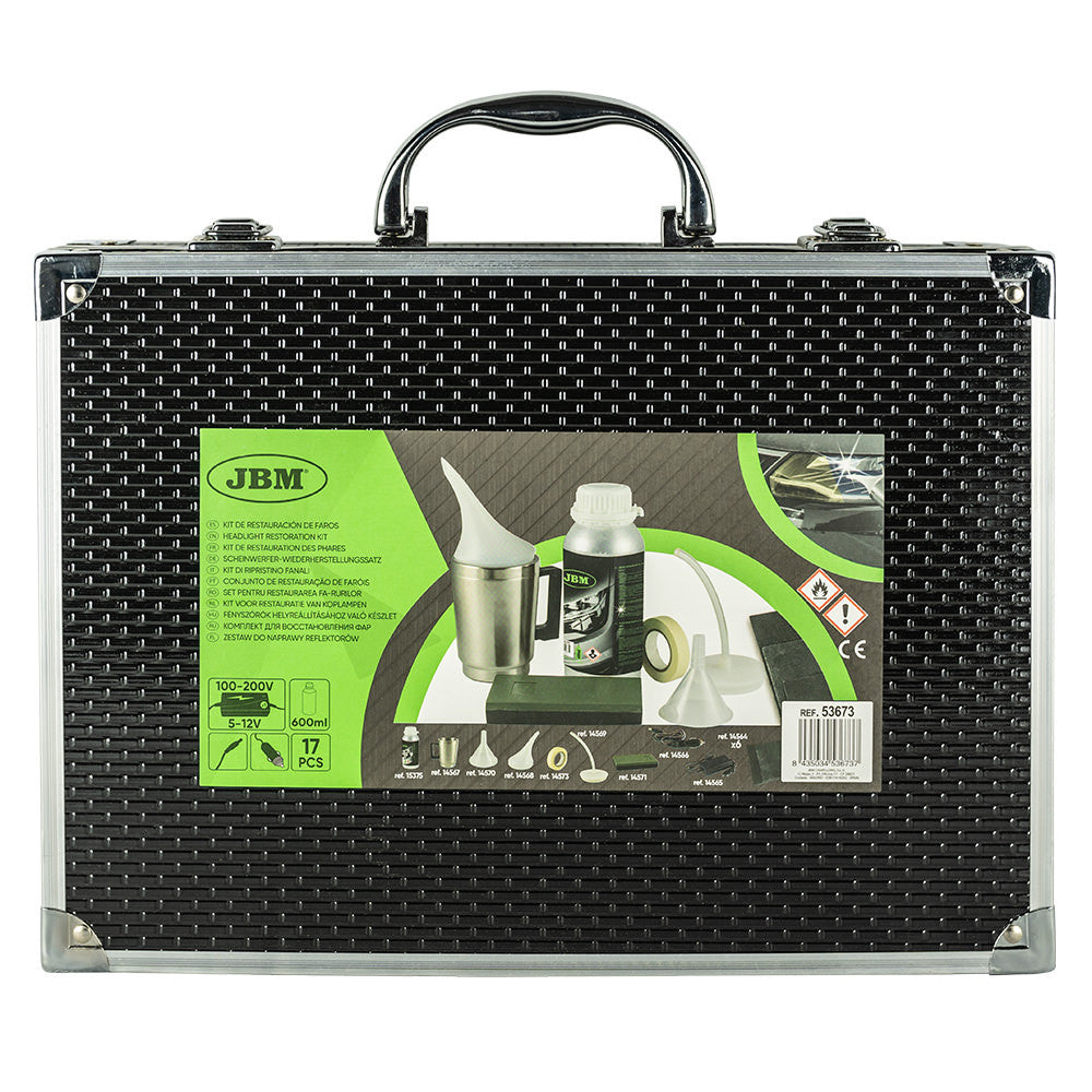 JBM Tools Headlight Restoration Set