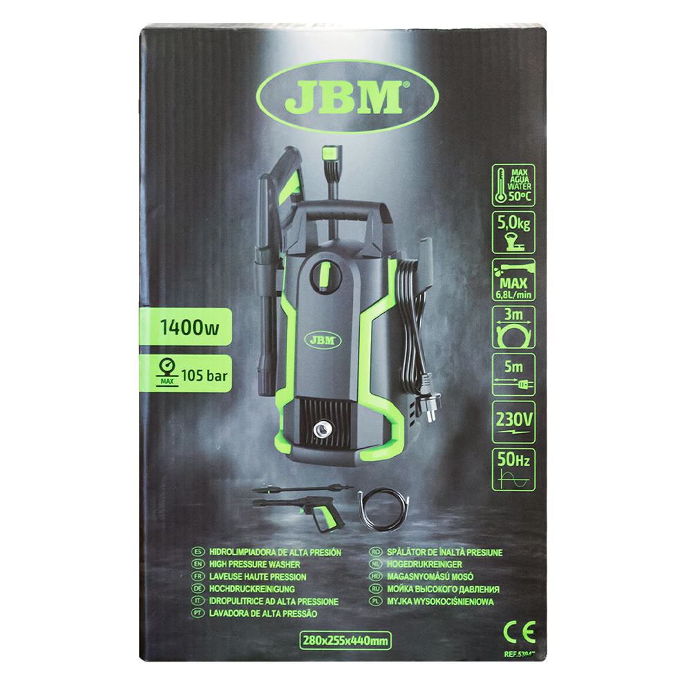 JBM Tools High Pressure Washer 1400W