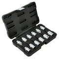 JBM Tools 12pc 1/2 Dr Spline Bit Socket Set M4-M20