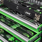 JBM Tools Portable Metal Tool Box 3dr with Tools 143pc