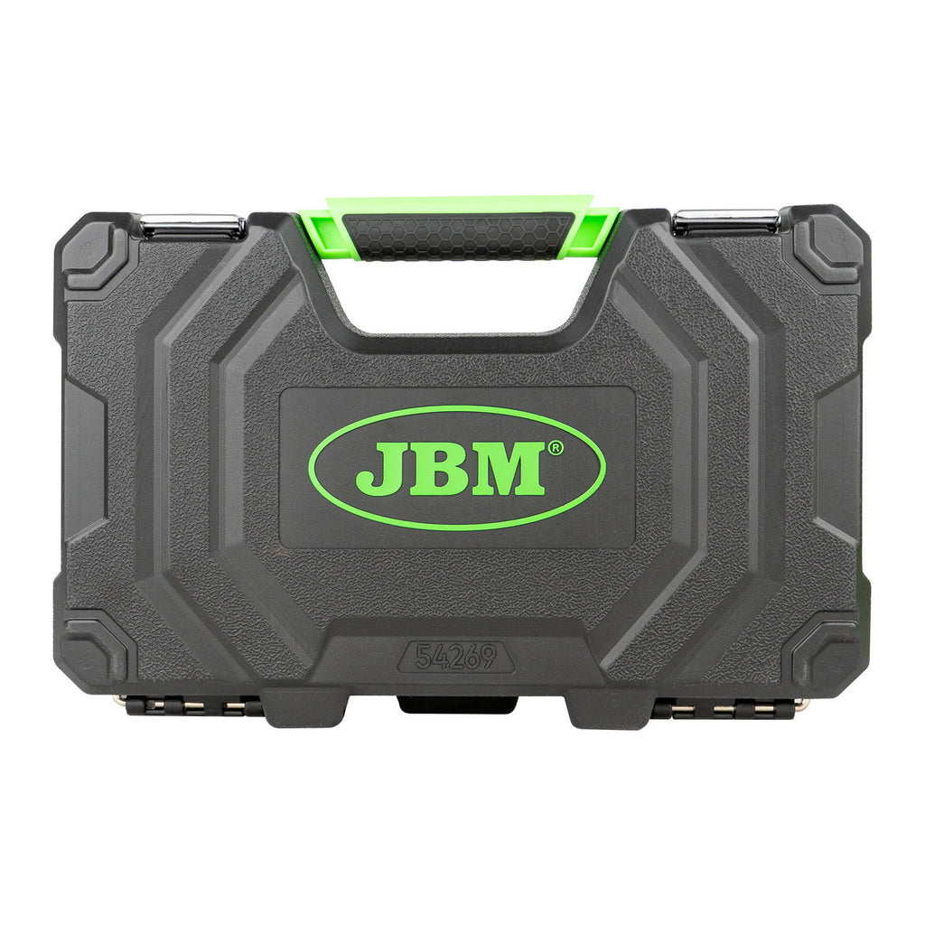 JBM Tools 21pc 1/4 Dr Socket Bit Set With Torque Wrench