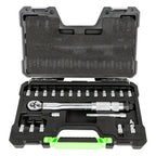 JBM Tools 21pc 1/4 Dr Socket Bit Set With Torque Wrench