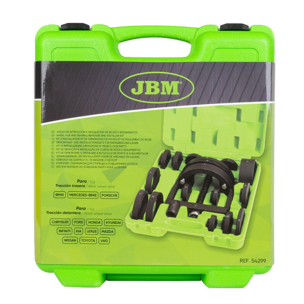 JBM Tools Wheel Hub and Bearing Master Kit