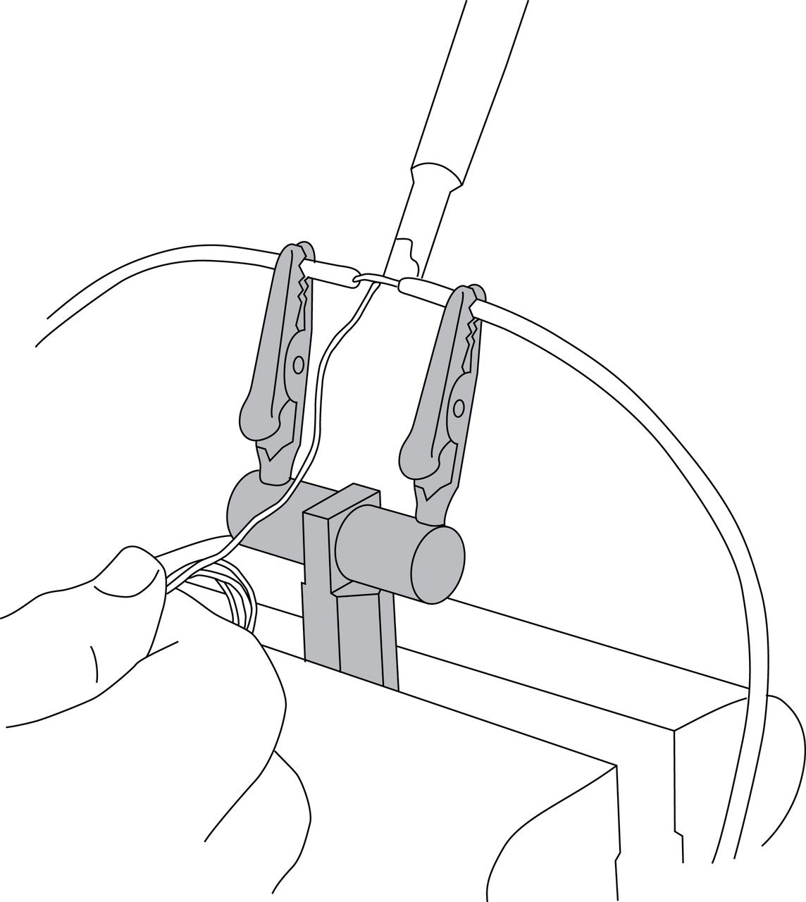 Lisle Magnetic Wire Holder