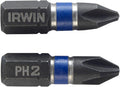 Irwin 10pc Impact Bits PH2 (Phillips)
