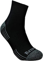 Bamboo Quarter Ankle Sock Black