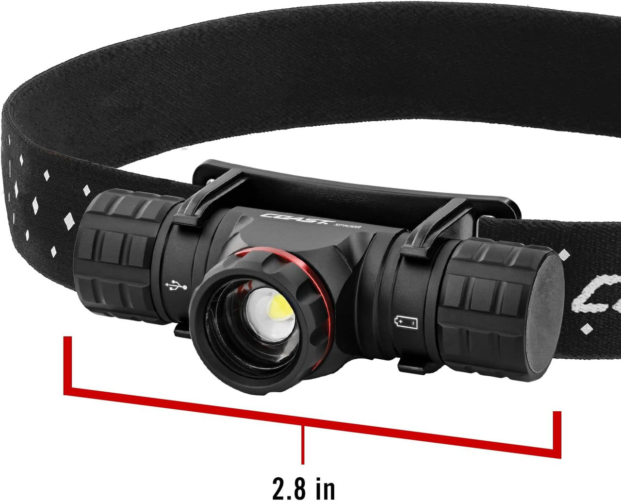 Coast XPH30R Rechargeable Head Torch - 1200 Lumens