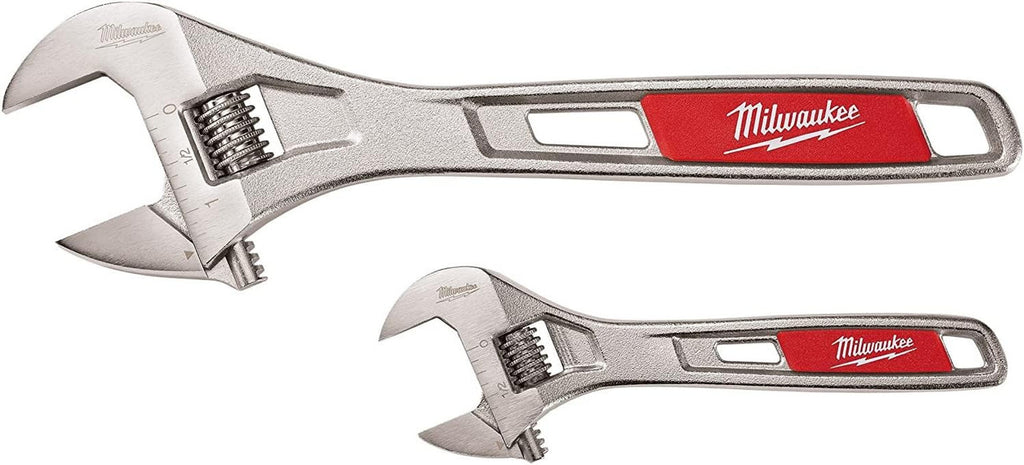 Milwaukee Twin pack adjustable wrenches - 48227400
