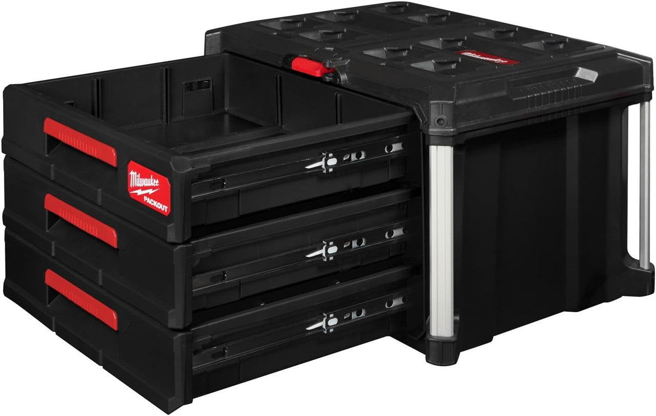 Milwaukee Packout 3 Drawer Tool Box - 4932472130