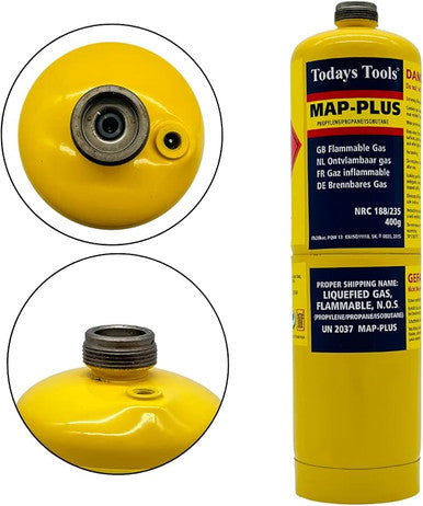 Mapp Plus Gas Disposable Cylinder Bottle 400g