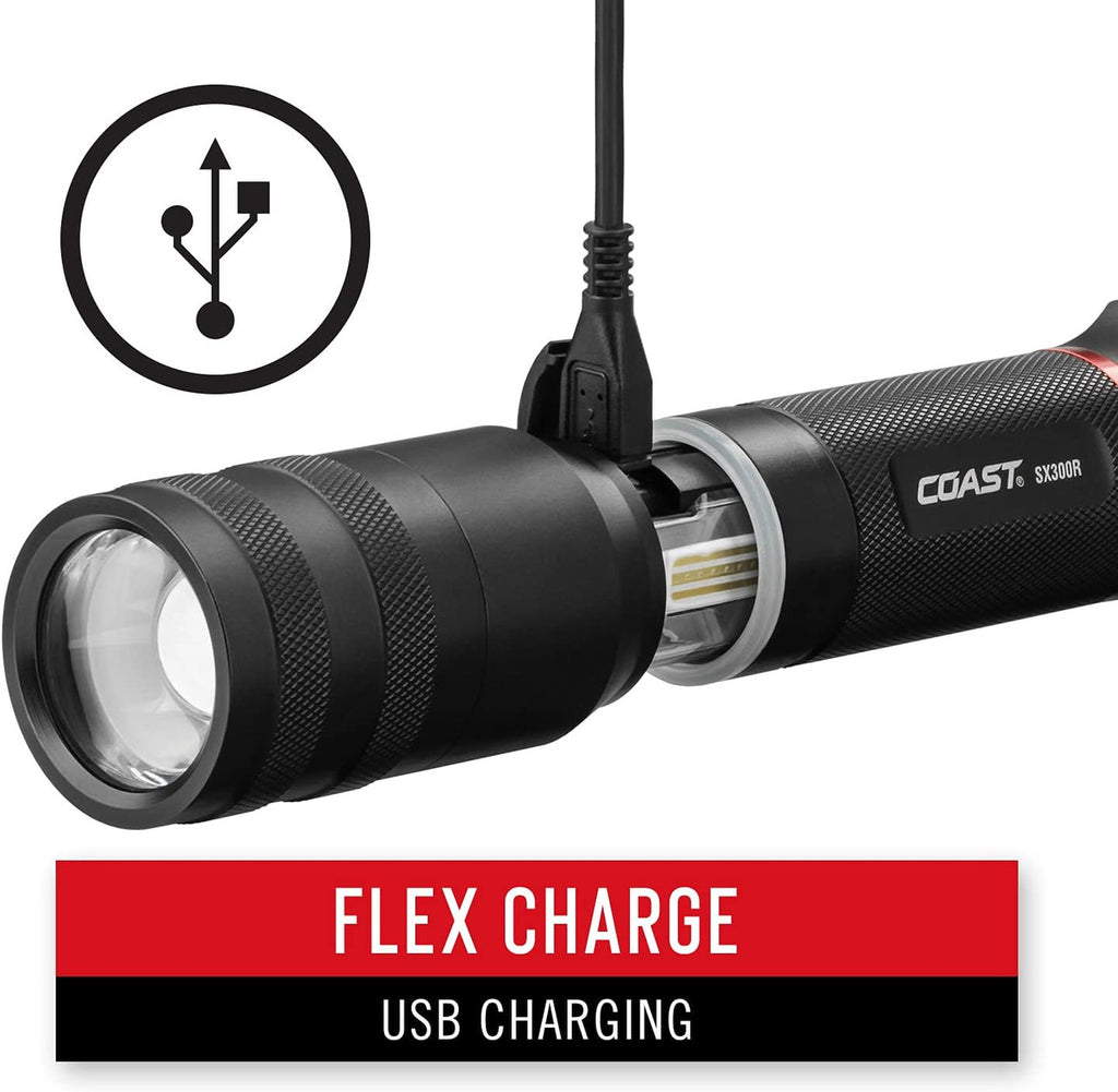 Coast Rechargeable/Magnetic COB Stretch Torch