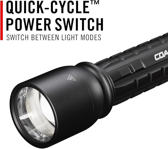 Coast Rechargeable/Focusing Torch - 4500 Lumens