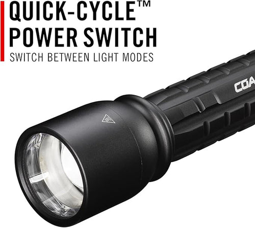 Coast Rechargeable/Focusing Torch - 4500 Lumens