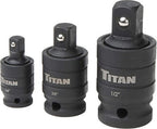 Titan 3pc Pin Free Locking Impact UJ Set