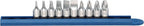 Gearwrench 10pc Phillips & Slotted Bit Driver 1/4 Drive