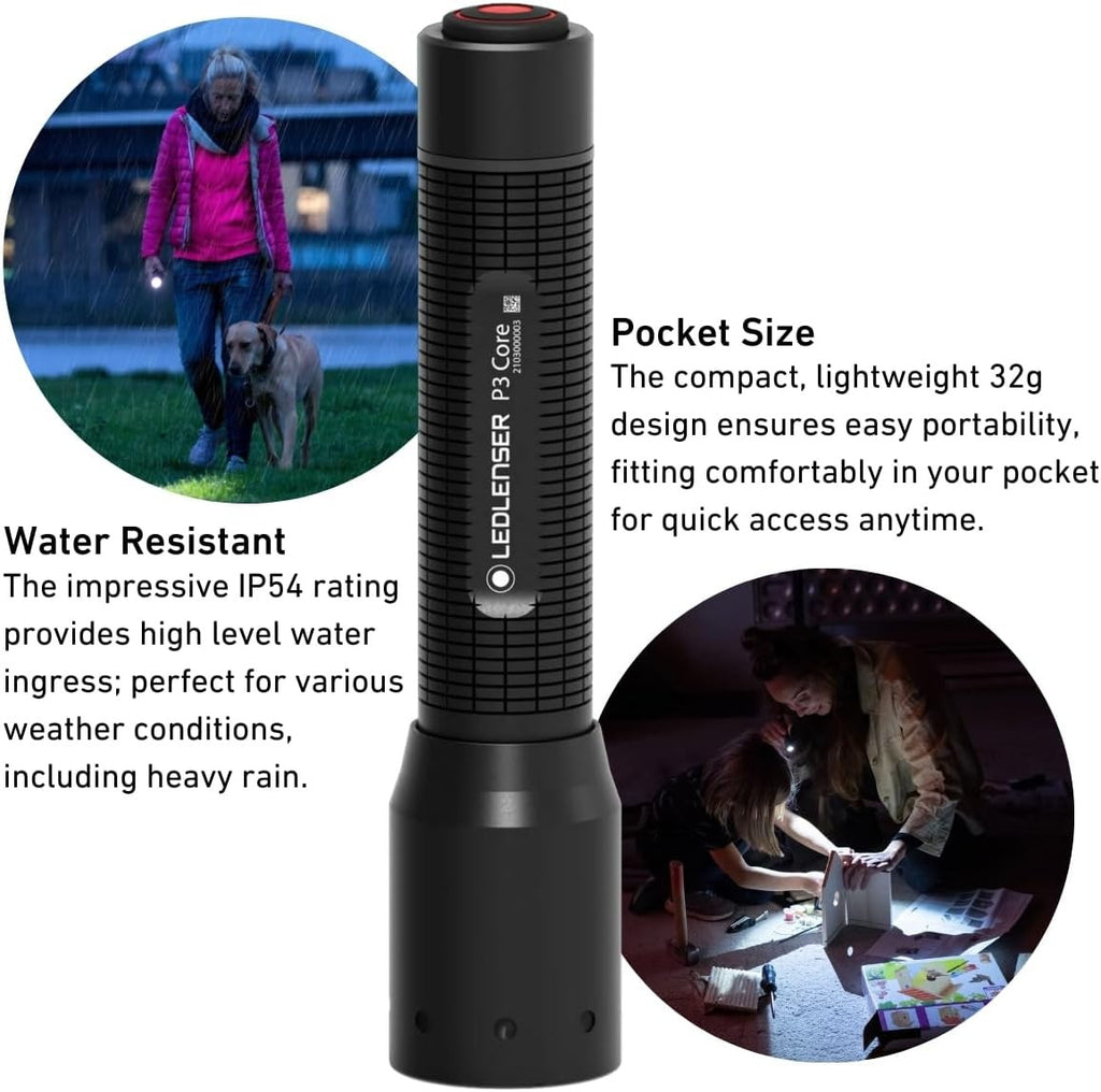 Led Lenser P3 CORE LED Torch (CS90)