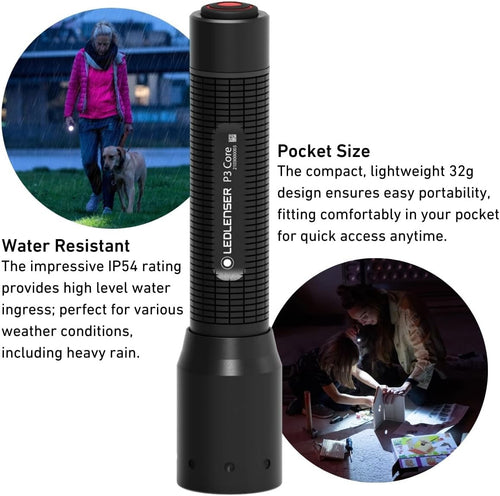Led Lenser P3 CORE LED Torch (CS90)