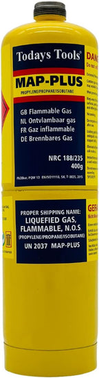 Mapp Plus Gas Disposable Cylinder Bottle 400g