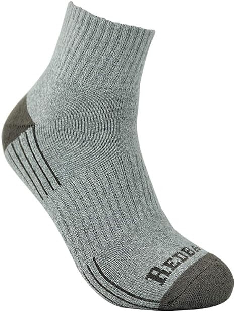 Bamboo Quarter Ankle Sock Light Grey