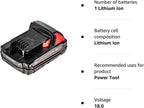 Milwaukee M18 2.0Ah Red Lithium-Ion Battery