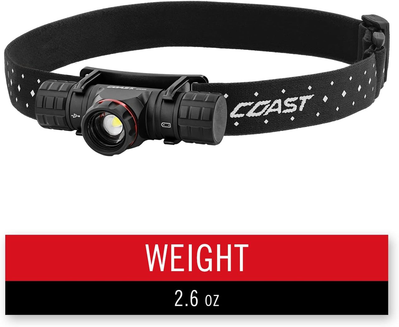 Coast XPH30R Rechargeable Head Torch - 1200 Lumens