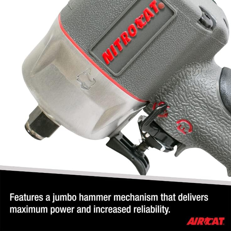 AirCat Nitrocat Impact Wrench Composite Compact 3/8 Drive