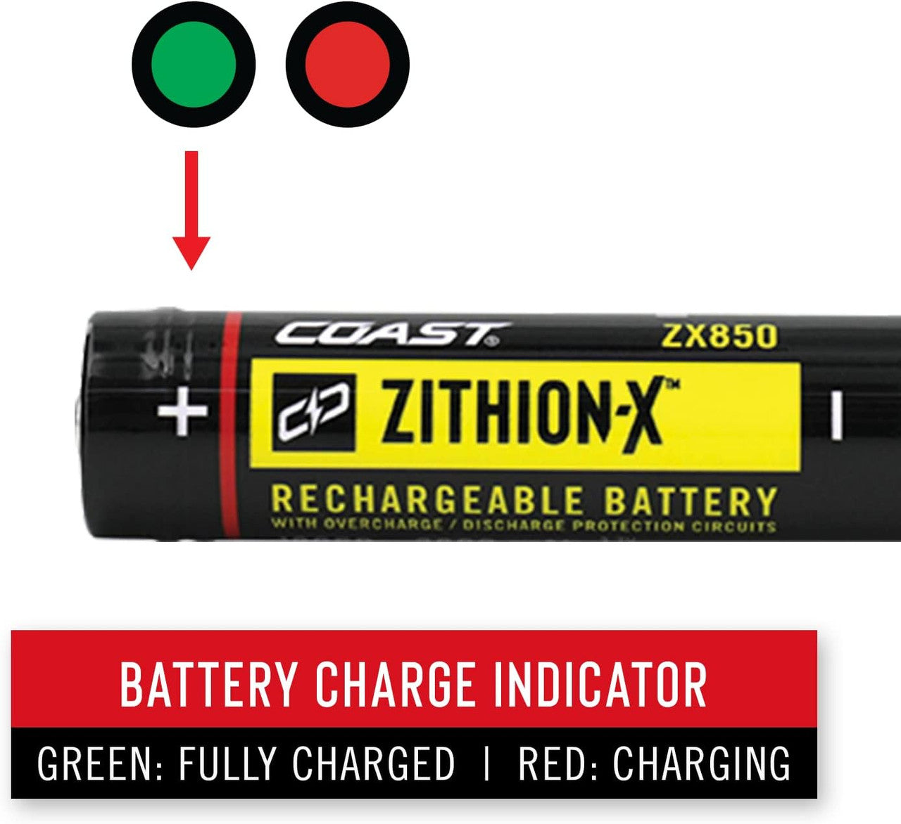 Coast Rechargeable Battery for XP9R  XPH30R and TP9R