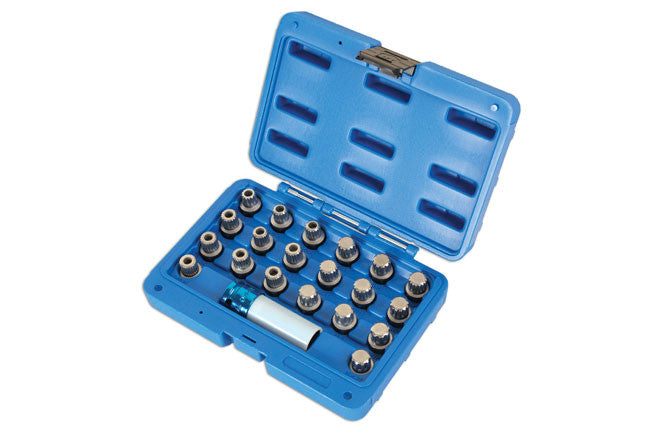 Laser Tools Wheel Nut Lock Kit - BMW 21pc