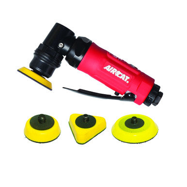 AirCat Orbital Spot Sander and Polishing Kit 1/8in