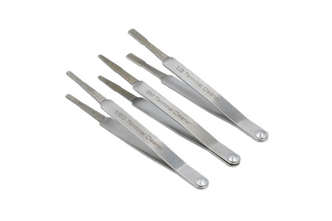 Laser Tools Diamond Terminal Cleaner Set 3pc