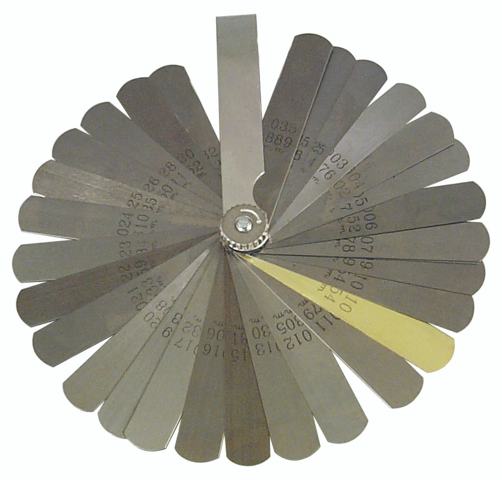 Lisle 31pc Feeler Blade Set Dual Marked