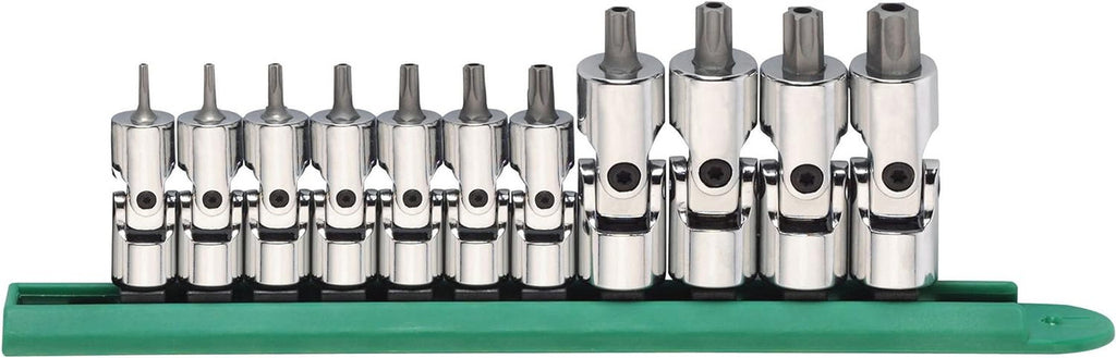 Gearwrench 11pc Universal Tamper Proof Torx 1/4 & 3/8 Drive
