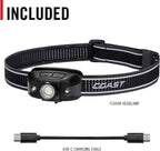 Coast Rechargeable Focusing Head Torch - 800 lumens