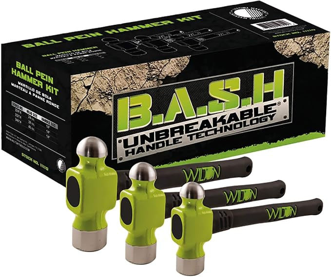 Wilton 3pc BASH Ball Pein Hammer Set